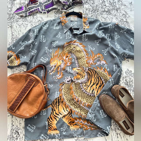 Vintage shirt / size L - XL / Made in Korea - Picture 11 of 11